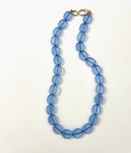 Load image into Gallery viewer, Matte Edge Glass Bead Necklace