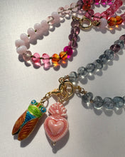 Load image into Gallery viewer, Glass Bauble Necklace 18 inch