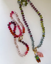 Load image into Gallery viewer, Glass Bauble Necklace 18 inch