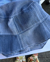 Load image into Gallery viewer, Repurposed Denim Bucket Hat