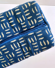 Load image into Gallery viewer, Hand Printed Makeup Bag