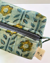 Load image into Gallery viewer, Hand Printed Makeup Bag