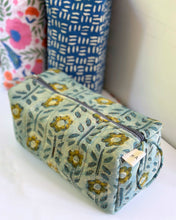 Load image into Gallery viewer, Hand Printed Makeup Bag