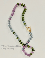 Load image into Gallery viewer, Glass Bauble Necklace 18 inch
