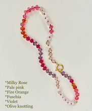 Load image into Gallery viewer, Glass Bauble Necklace 18 inch