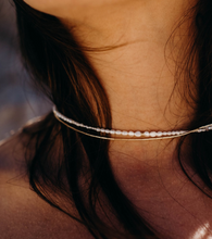 Load image into Gallery viewer, Liquid Gold Stitch Necklace