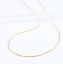 Load image into Gallery viewer, Liquid Gold Stitch Necklace