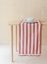 Load image into Gallery viewer, Repurposed Fabric Table Runner