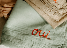 Load image into Gallery viewer, Organic Cotton Embroidered Bandana
