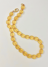 Load image into Gallery viewer, Matte Edge Glass Bead Necklace