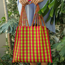 Load image into Gallery viewer, Las Rayas Hand Woven Tote