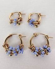 Load image into Gallery viewer, Disco Ring Hoop Earrings