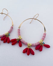 Load image into Gallery viewer, Sunrise Josephine Hinge Hoop Earrings