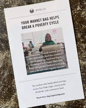 Load image into Gallery viewer, Queen Anne Market Bag (small)