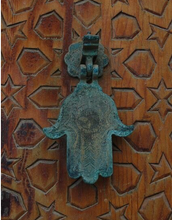 Load image into Gallery viewer, Polymer Clay: Hamsa Earrings