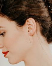Load image into Gallery viewer, Slip Hoop Earrings