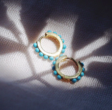 Load image into Gallery viewer, Mini Gold Huggie Hoop