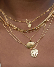 Load image into Gallery viewer, Gold Fill SeaShell Charm Necklace