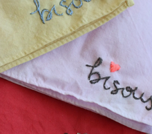 Load image into Gallery viewer, Organic Cotton Embroidered Bandana
