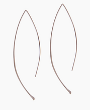 Load image into Gallery viewer, Hammered Half-Moon Earring
