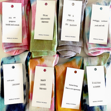 Load image into Gallery viewer, Tie-Dyed Dressy Socks
