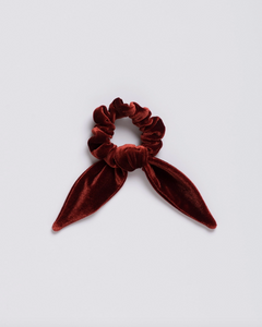 Velvet Scrunchie Tie