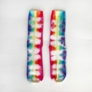 Tie-Dyed Dressy Socks