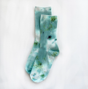 Tie-Dyed Dressy Socks