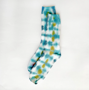 Tie-Dyed Dressy Socks