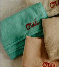 Load image into Gallery viewer, Organic Cotton Embroidered Bandana
