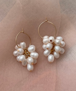 Bloom Pearl Earring