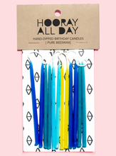Load image into Gallery viewer, Beeswax Hand-Dipped Birthday Candles

