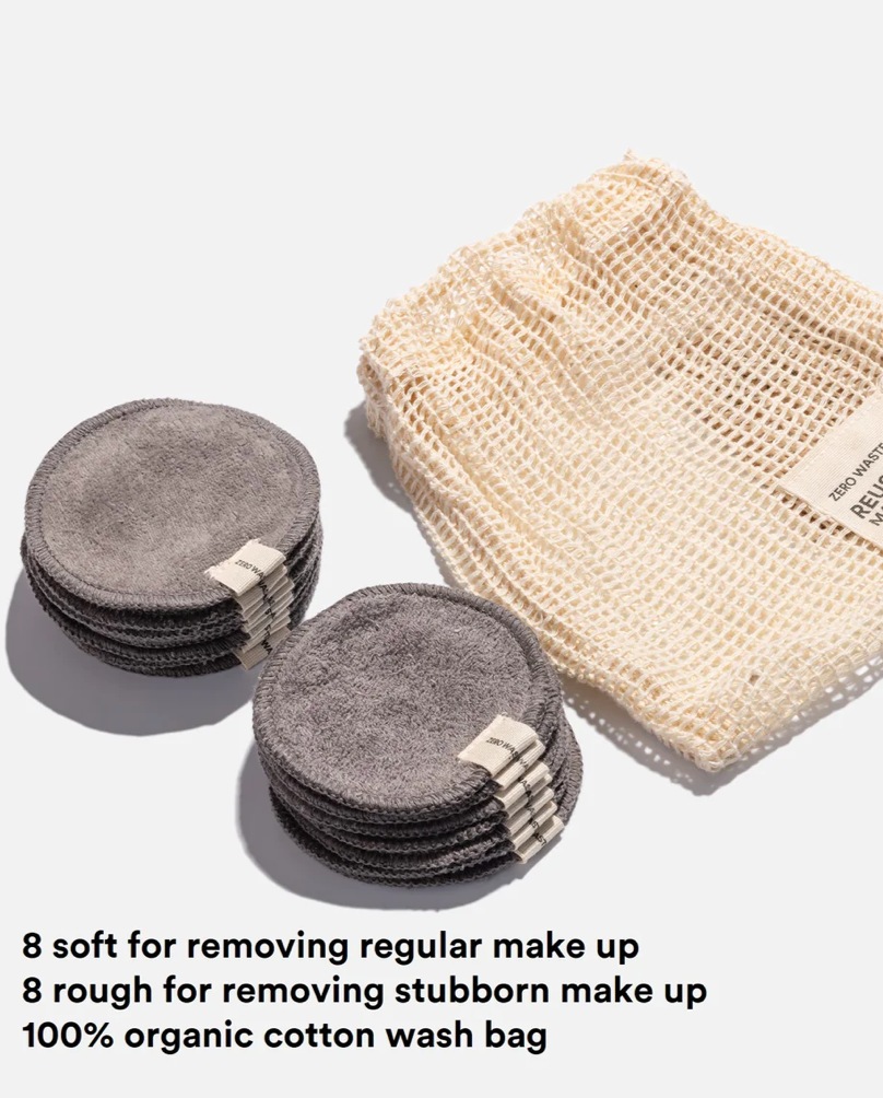 Reusable Organic Cotton Make-up Pads