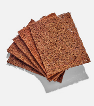 Load image into Gallery viewer, Biodegradable Coconut Kitchen Scourers, 5 pack
