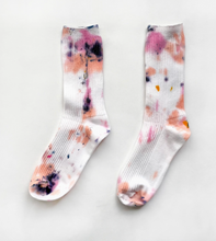 Load image into Gallery viewer, Tie-Dyed Dressy Socks
