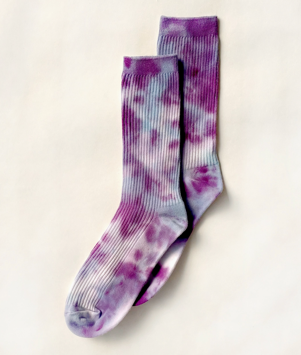 Tie-Dyed Dressy Socks