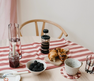 Repurposed Fabric Table Runner