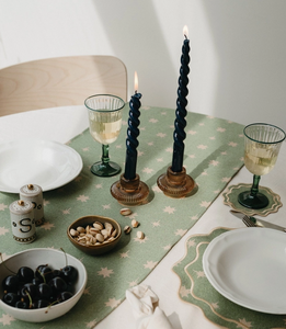 Repurposed Fabric Table Runner