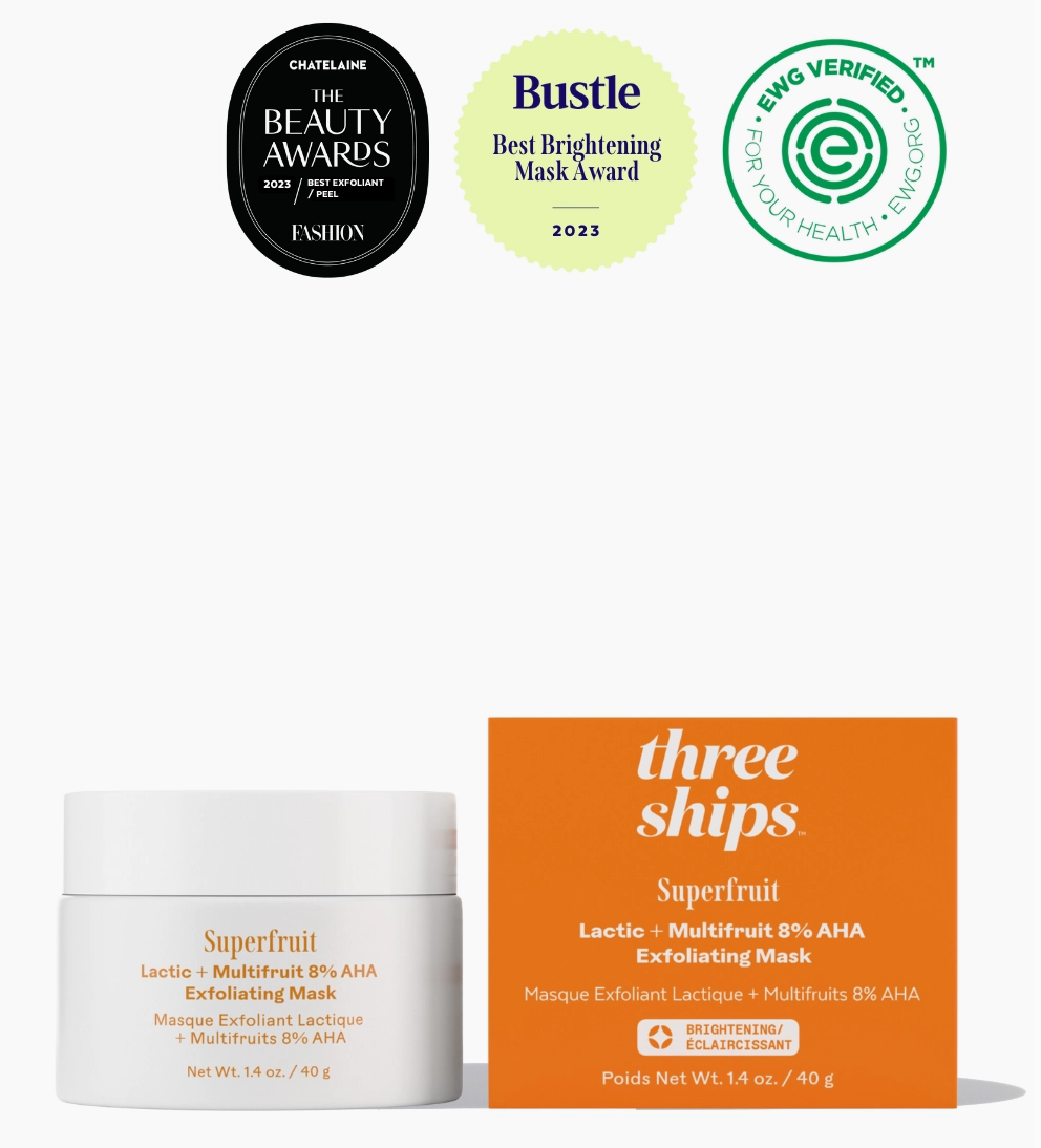 Three  Ships Exfoliating Mask