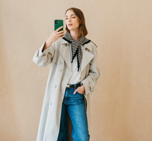 Load image into Gallery viewer, Merino Wool Triangle Scarf
