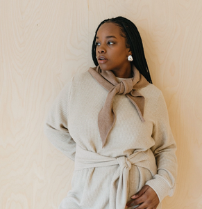 Merino Wool Triangle Scarf