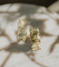 Load image into Gallery viewer, Hammered Gold Stud Earring
