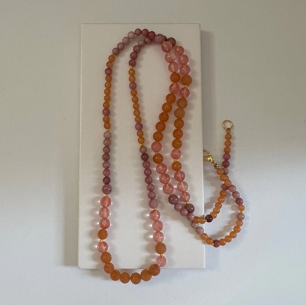 Aventurine Strand Necklace