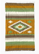 Load image into Gallery viewer, Recycled Woven Blanket: Tierra
