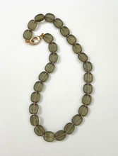 Load image into Gallery viewer, Matte Edge Glass Bead Necklace
