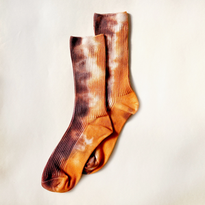 Tie-Dyed Dressy Socks
