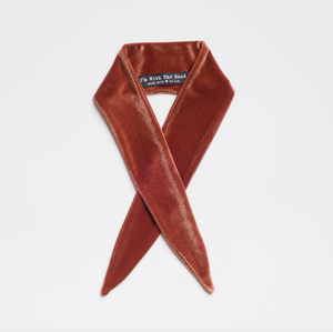 Velvet Scrunchie Tie