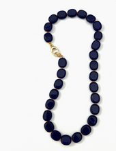 Load image into Gallery viewer, Matte Edge Glass Bead Necklace
