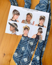 Load image into Gallery viewer, Hand Printed Head Scarf
