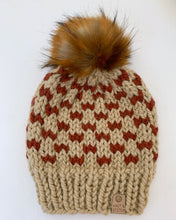 Load image into Gallery viewer, Hand Knit Wool Blend Beanie
